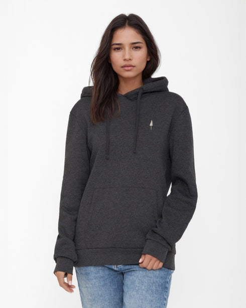 TreeHoodie Black Mel